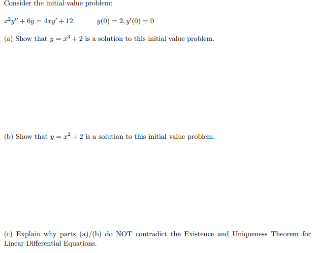 Solved Please solve and show all the work and equations | Chegg.com