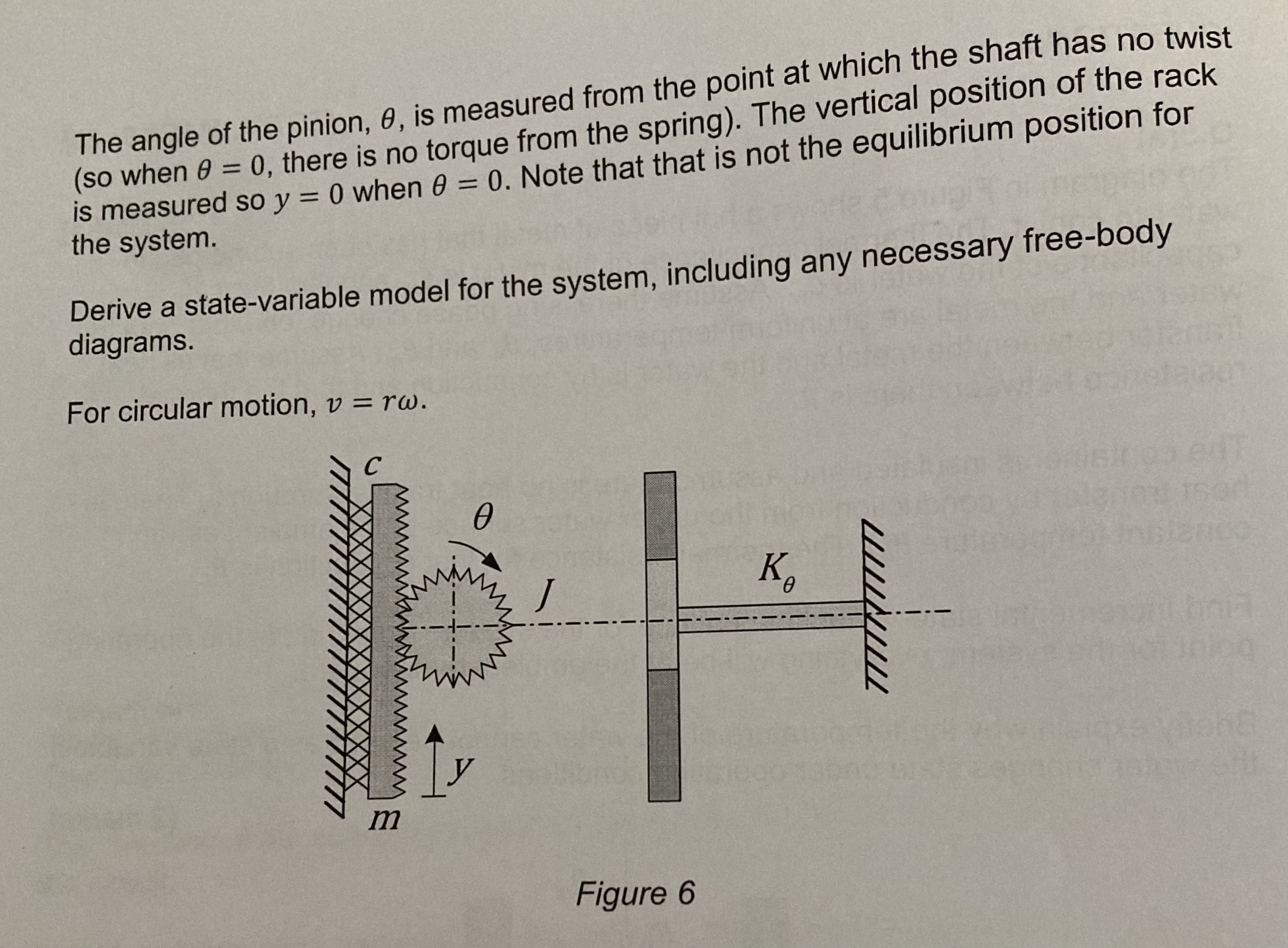 Solved Consider the system shown in Figure 6 which includes | Chegg.com