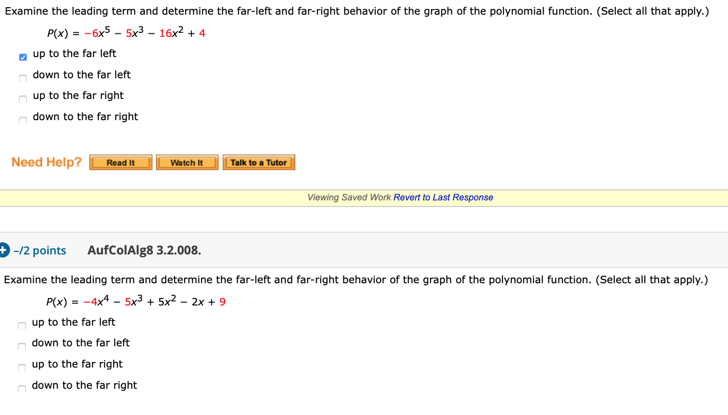 solved-examine-the-leading-term-and-determine-the-far-left-chegg