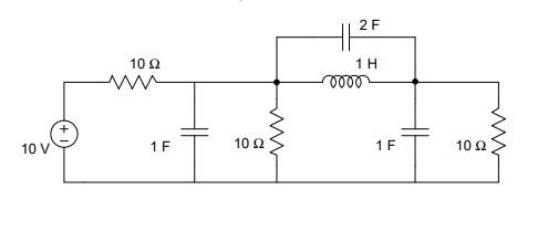 Solved Determine the energy stored in the dynamic elements | Chegg.com