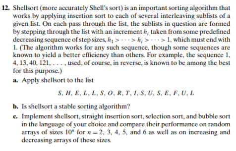 Shellsort - Wikipedia