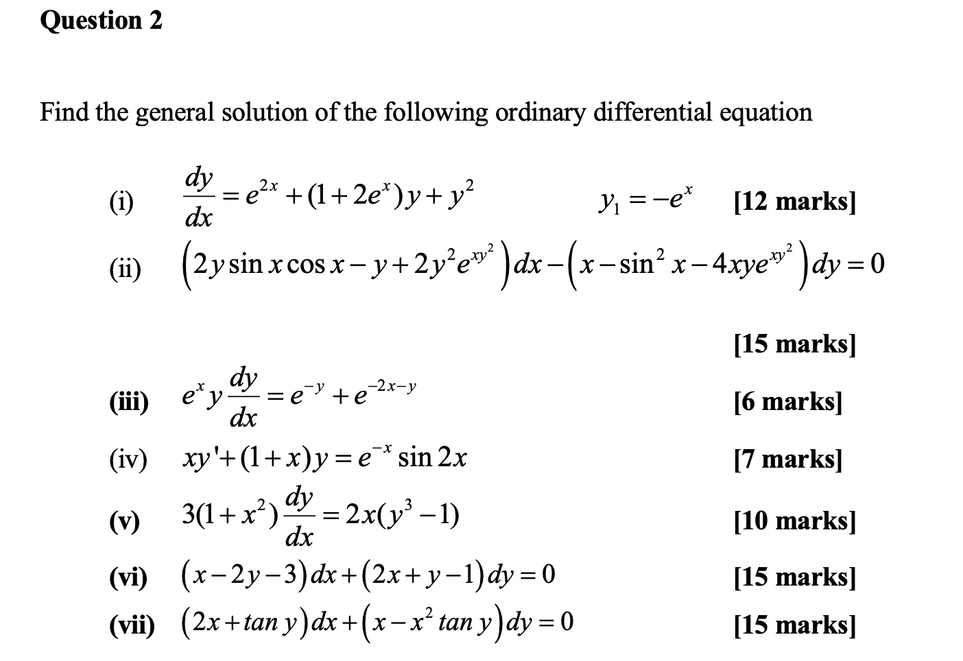 solved-question-2-find-the-general-solution-of-the-following-chegg