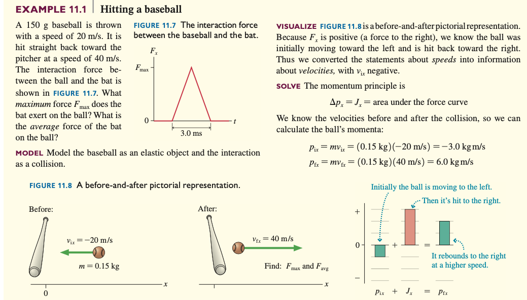 Solved Let us say the bat hit the ball in such a way that