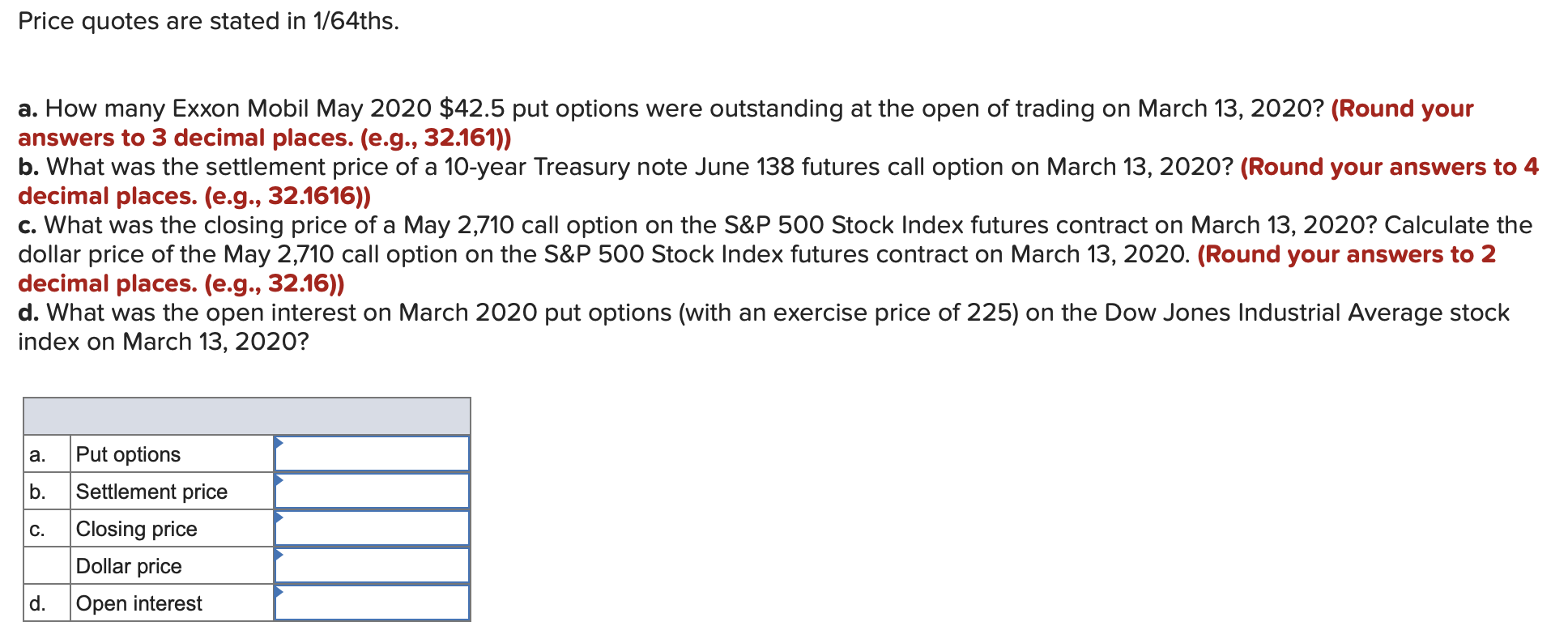 price-quotes-are-stated-in-1-64ths-a-how-many-exxon-chegg