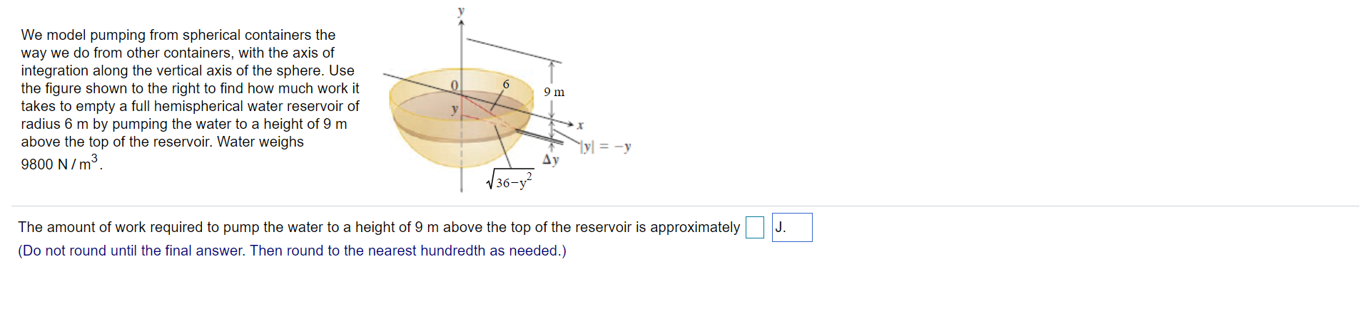 Solved 6 9 m We model pumping from spherical containers the | Chegg.com
