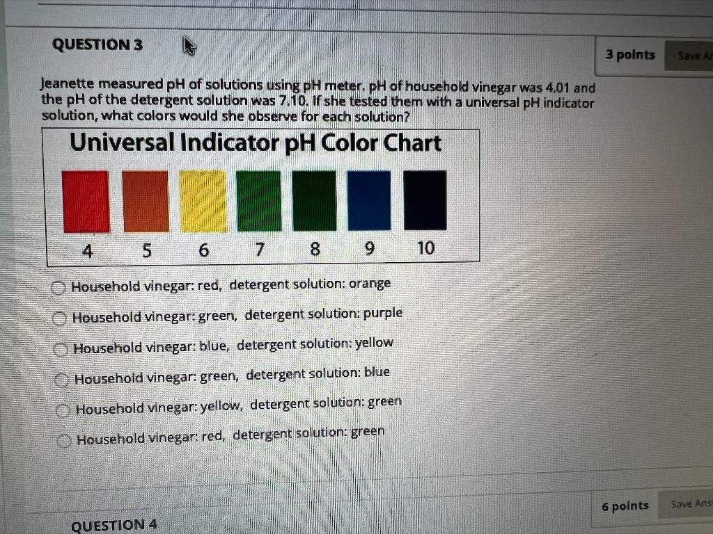 Solved QUESTION 1 Kelechukwu Learned That The PH Scale Is | Chegg.com