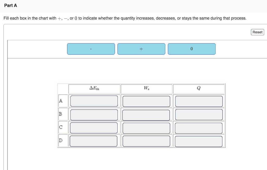 Solved The cycle of the figure consists of four processes. | Chegg.com