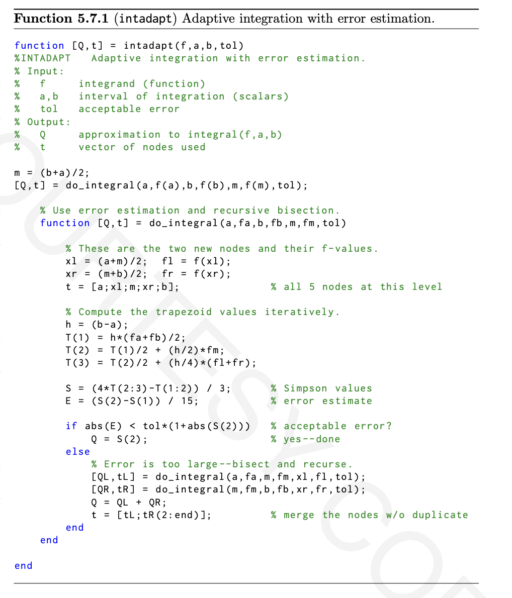 S 5 7 3 O An Integral Such As X Dx For Y 0 In Chegg Com