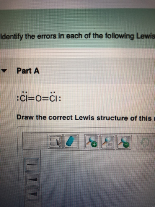 Solved Draw The Correct Lewis Structure Of This Molecule By Chegg Com