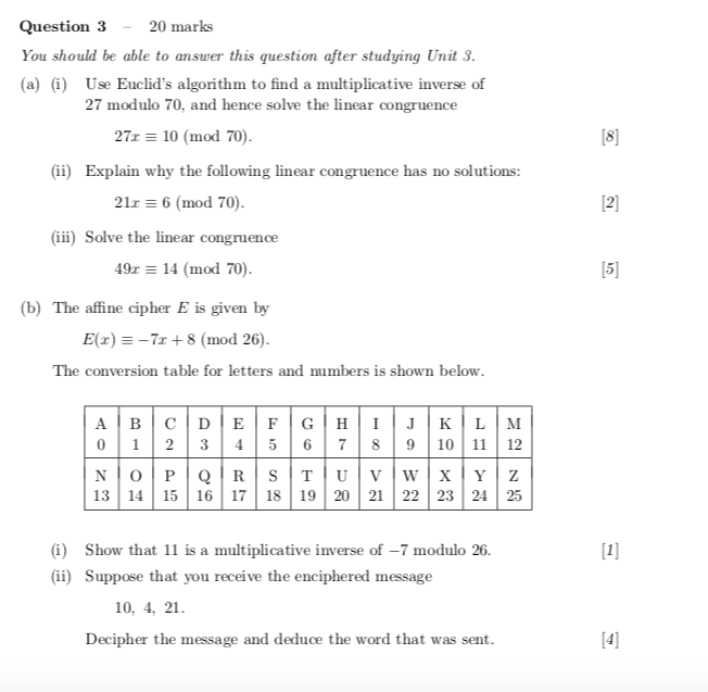 Solved Question 3 You should be able to answer this question | Chegg.com
