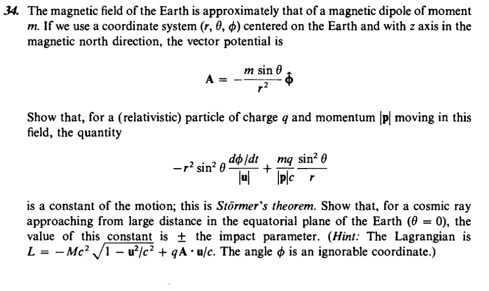 Solved 34. The magnetic field of the Earth is approximately | Chegg.com