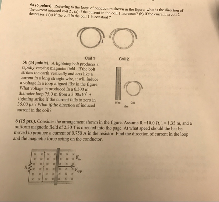 Solved Referring to the loops of conductors shown in the | Chegg.com
