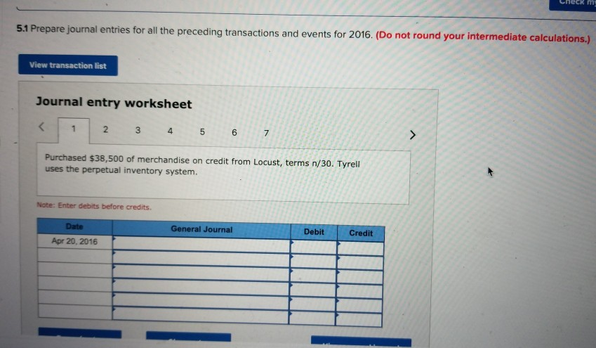 Solved 5.1 Prepare journal entries for all the preceding | Chegg.com