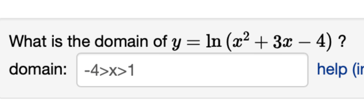 domain of ln(x^2 y^2-4)