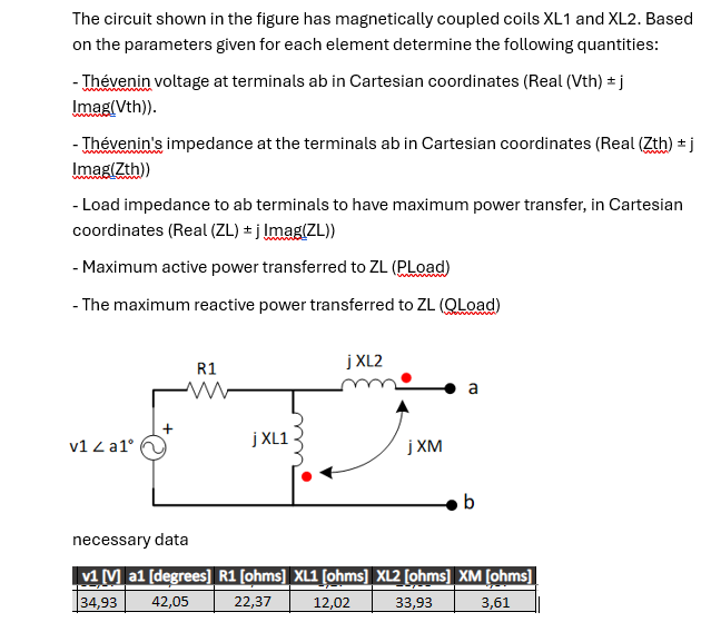 Solved The Circuit Shown In The Figure Has Magnetically | Chegg.com