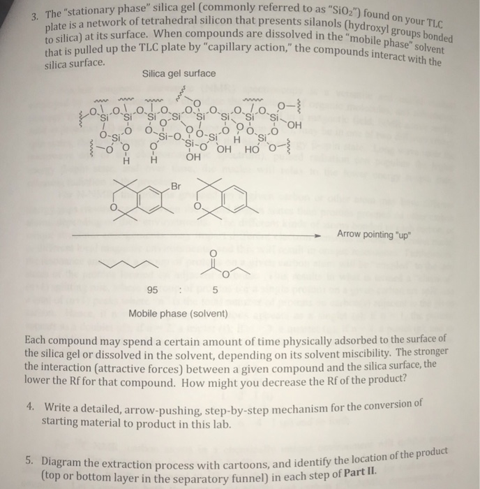 Solved The "stationary phase" silica gel referred