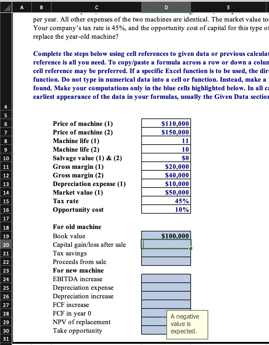 solved-one-year-ago-your-company-purchased-a-machine-used-chegg