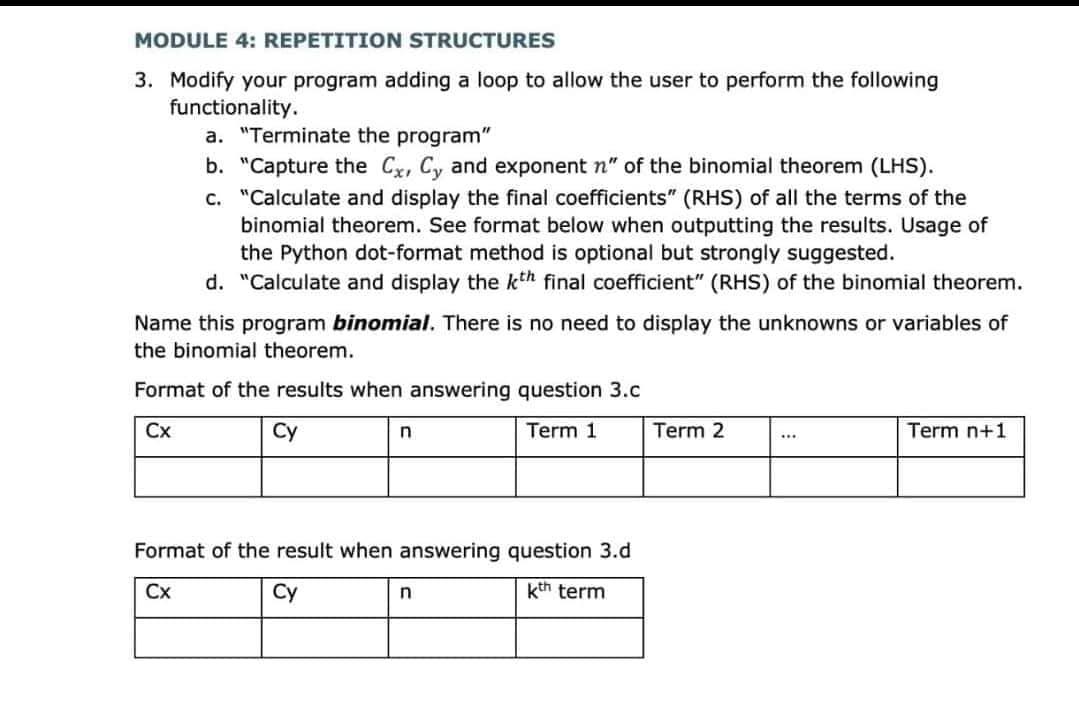 Solved PLEASE SOLVE ALL PARTS Code in python Use this | Chegg.com