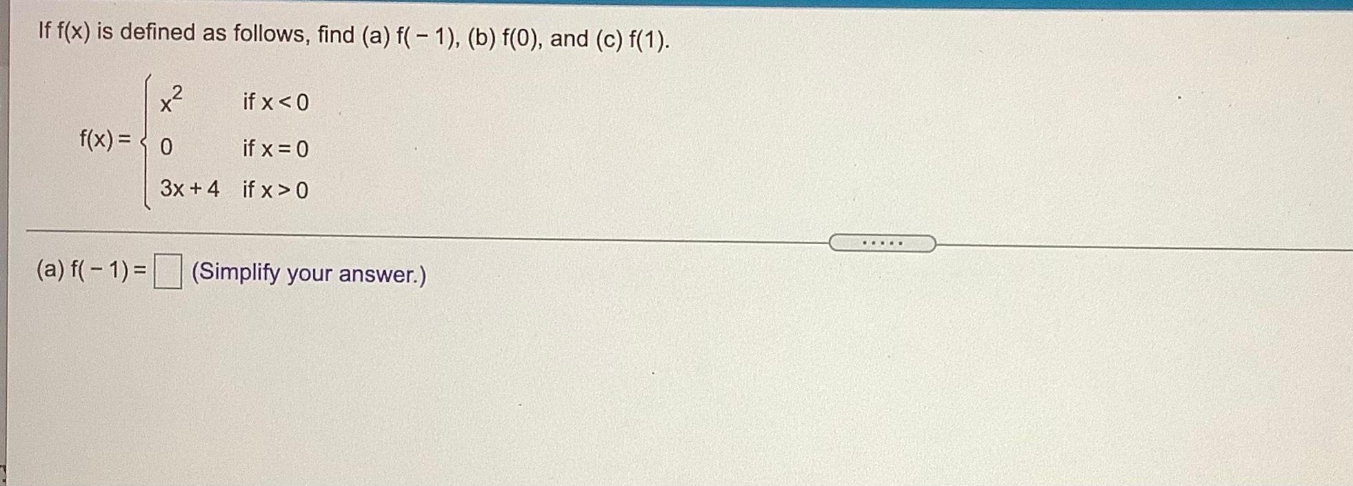 Statistics Math Problems