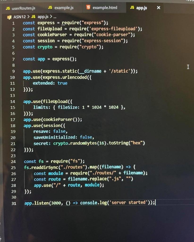 Solved Create an app of the node js. You may use a NoSQL | Chegg.com