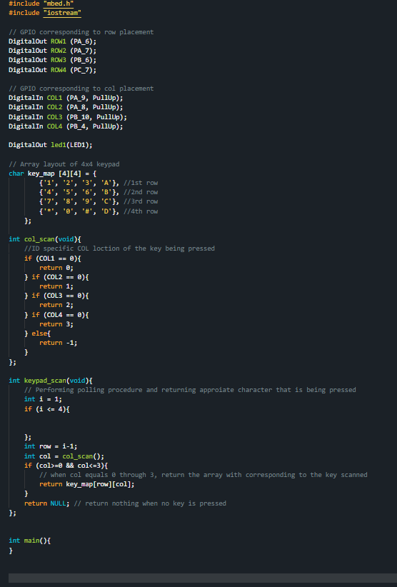 Solved Help me fix my code, Im trying to follow the | Chegg.com
