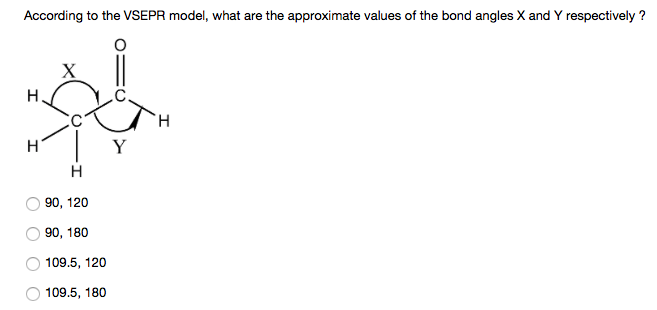 Solved According to the VSEPR model, what are the | Chegg.com