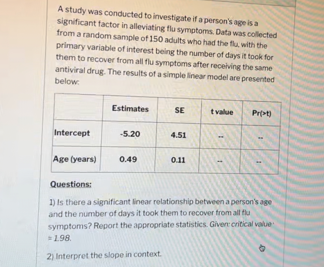 Unsure of how to answer this problem and solve for | Chegg.com