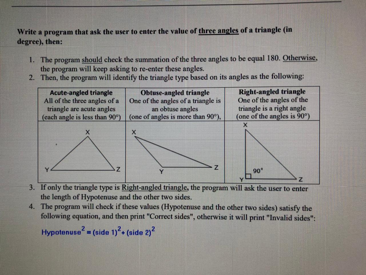 Solved: In C++ Language plz ::::C++ Write a program that a