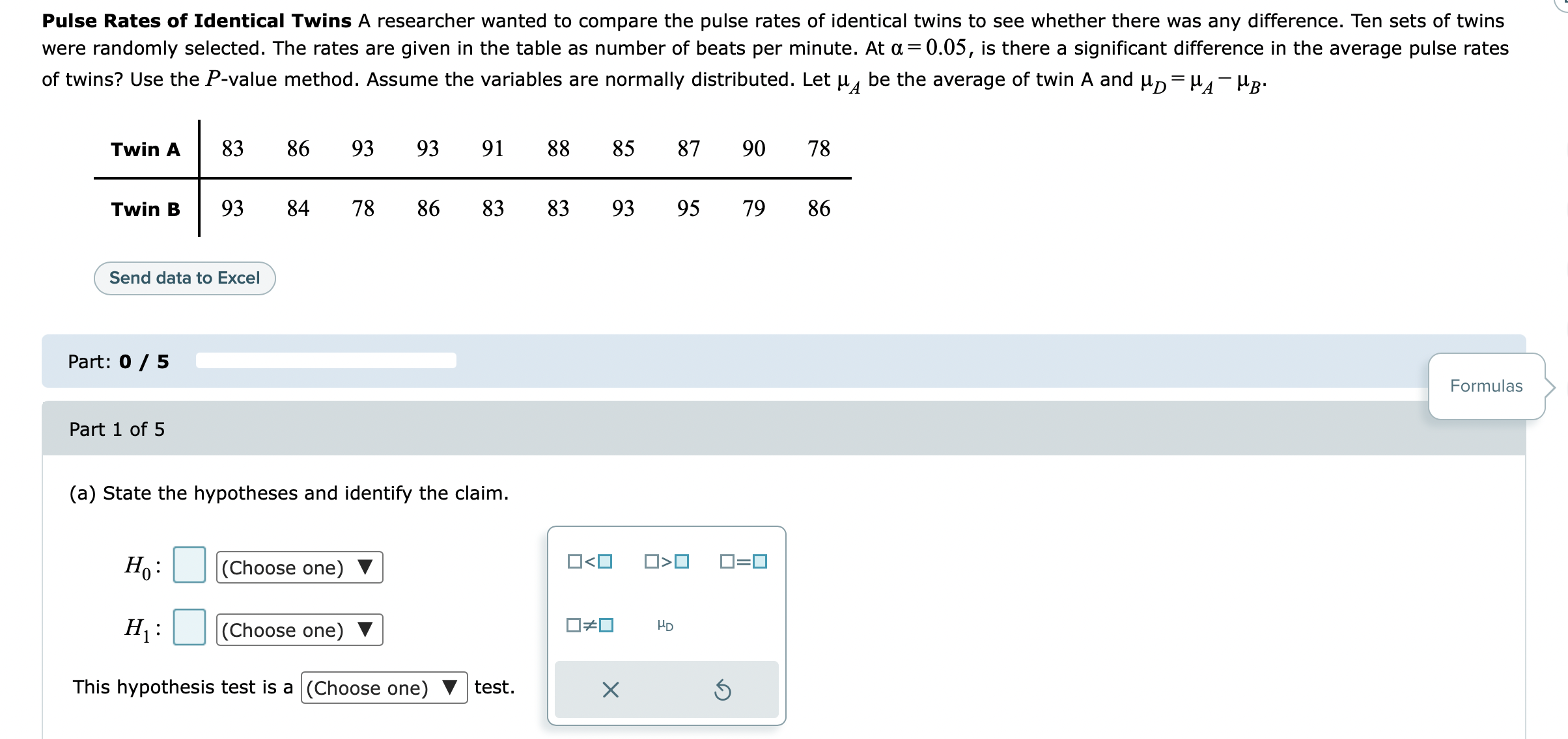 solved-pulse-rates-of-identical-twins-a-researcher-wanted-to-chegg