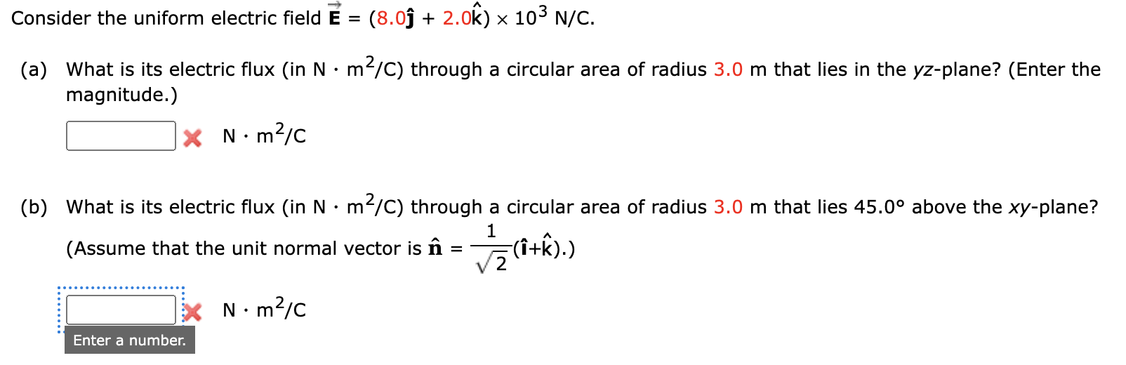 Solved Consider the uniform electric field | Chegg.com