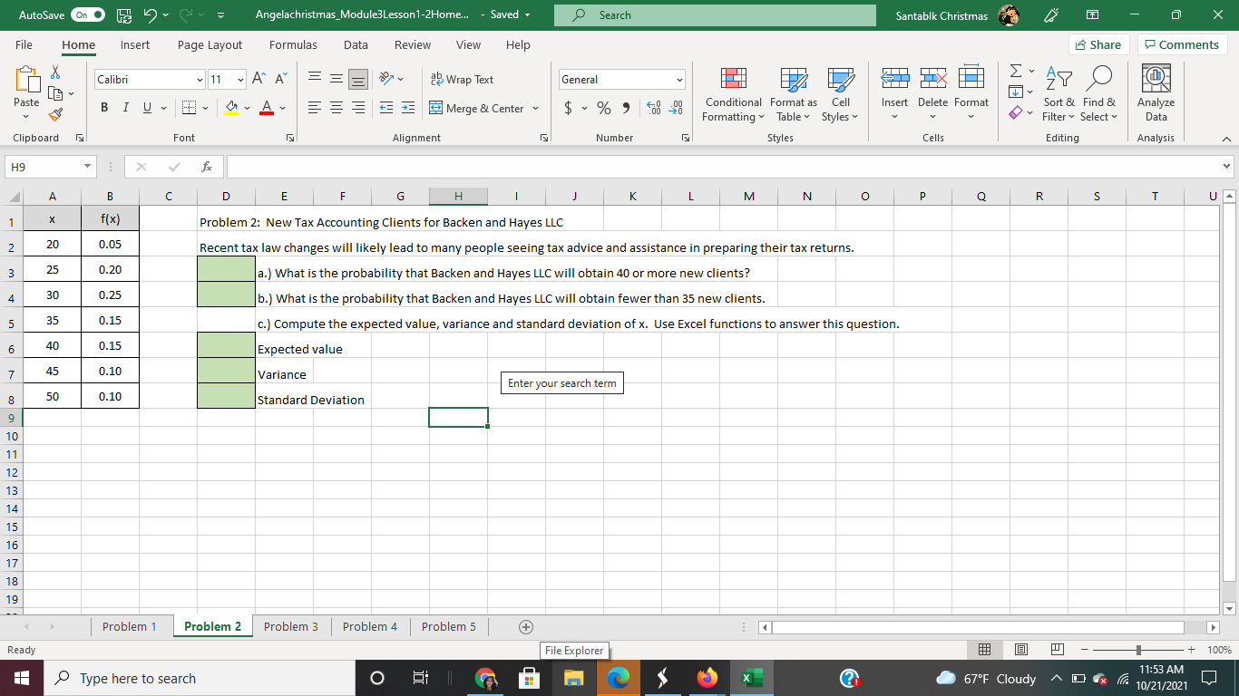 Solved AutoSave On 2 Angelachristmas_Module3Lesson 1-2 | Chegg.com