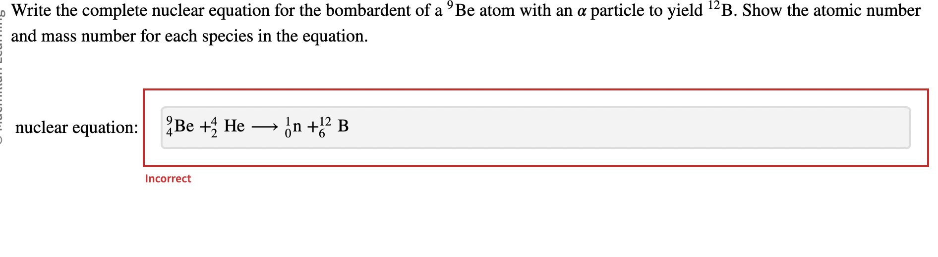 Solved Write The Complete Nuclear Equation For The | Chegg.com