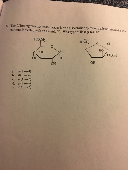 Solved 29. A sugar present in honey in a 11 ratio with