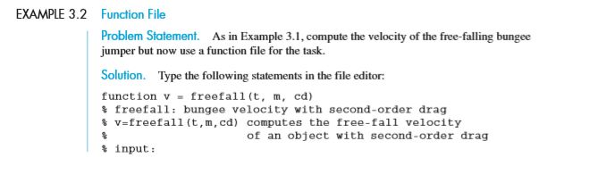 Solved “Example 3.2 (a) How Does A Function File Differ | Chegg.com