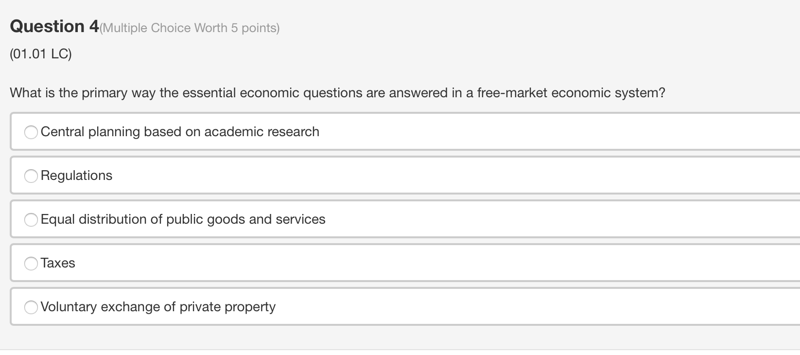 SOLUTION: Chapter 5 economic questions and answers topic efficiency and  equity - Studypool