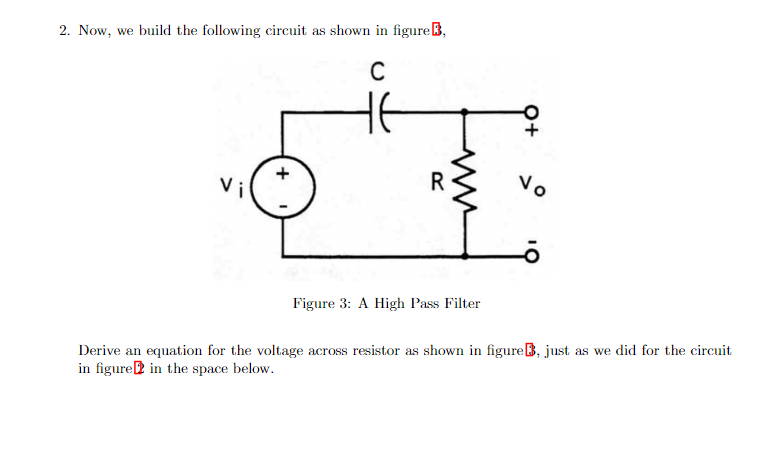 Solved 2. Now, we build the following circuit as shown in | Chegg.com