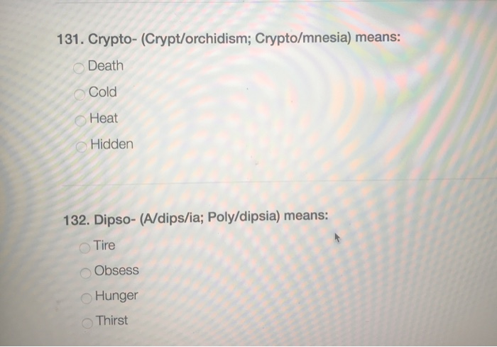 crypto crypt orchidism crypto mnesia means