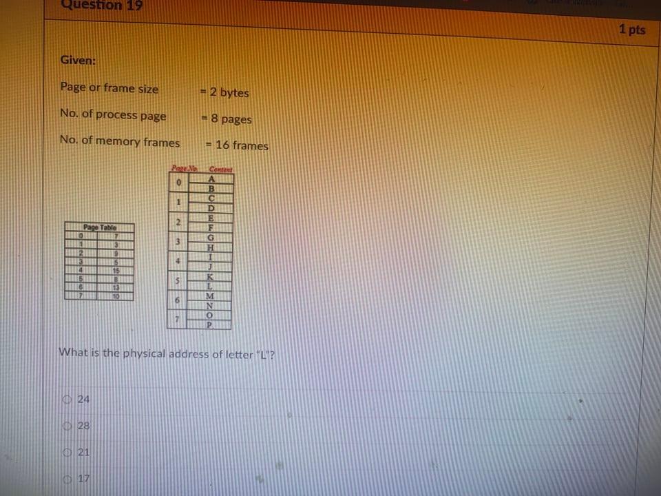 Solved Question 8 1 pts Required: Complete the table below | Chegg.com