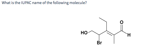 What Is The Iupac Name For The Following Pound Chegg 