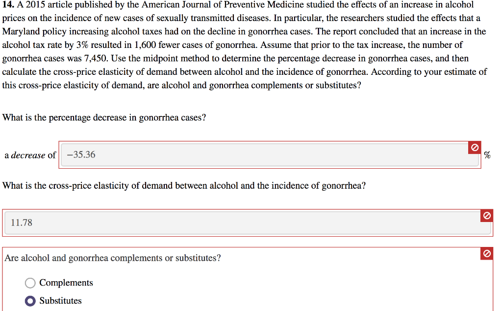 Solved 14. A 2015 article published by the American Journal | Chegg.com