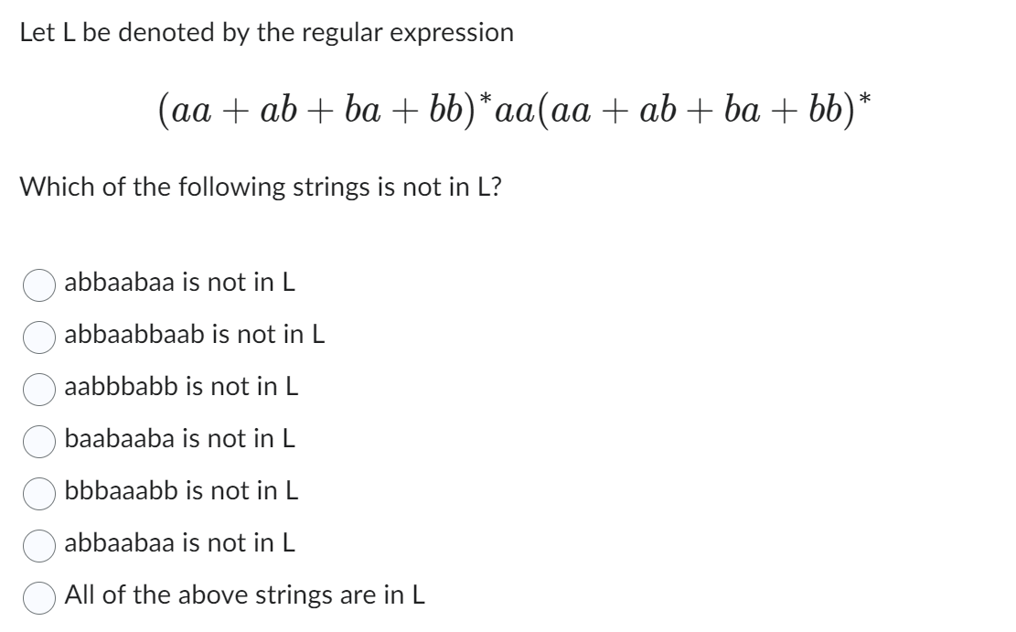 Solved Let A be a regular language and B a non-regular | Chegg.com