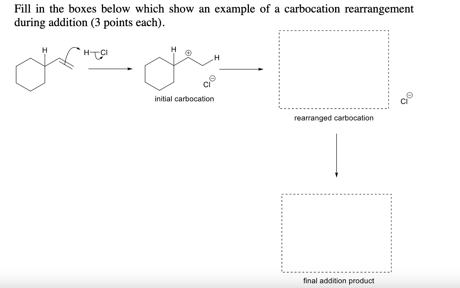 Solved Fill in the boxes below which show an example of a | Chegg.com