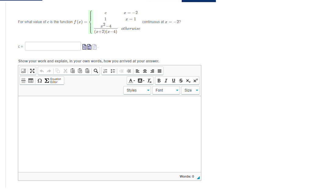 solved-for-what-value-of-c-is-the-function-chegg