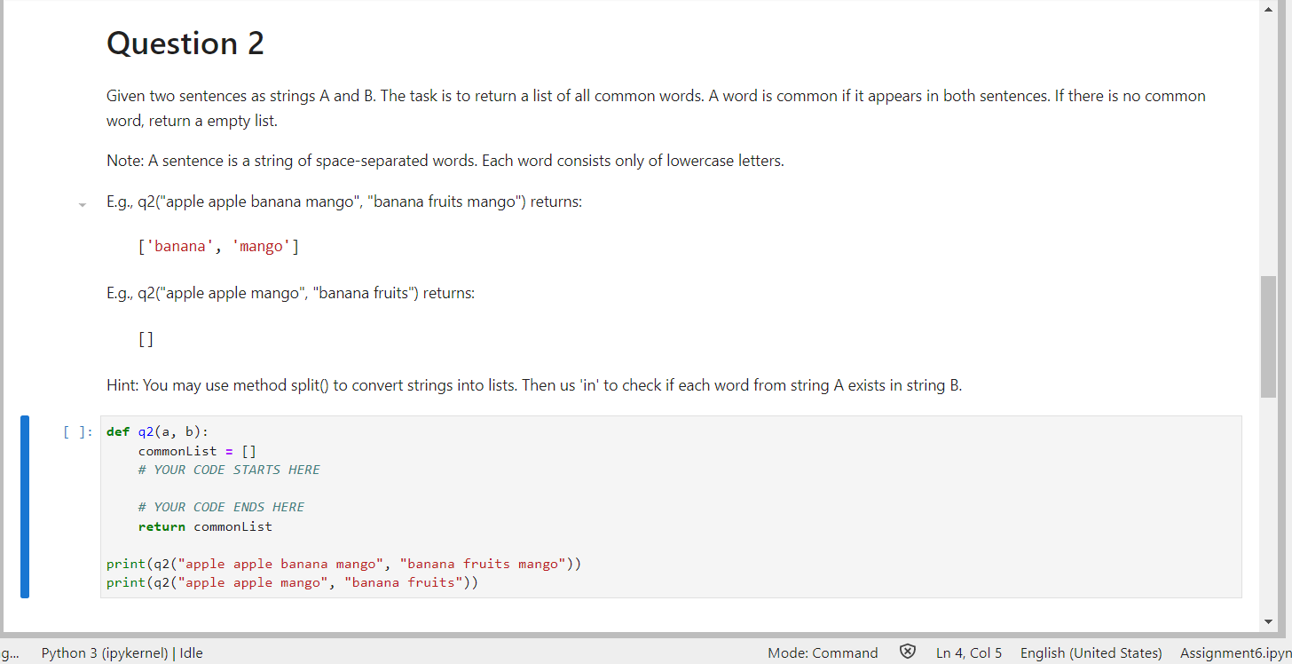 Solved Python........... Please make comments on the code to | Chegg.com