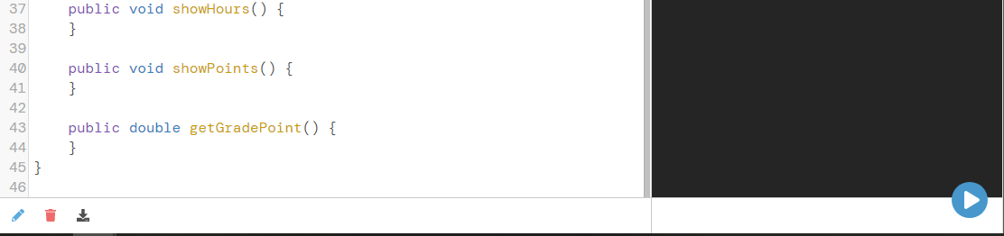 Solved 1. Create a class named that has fields for an ID | Chegg.com