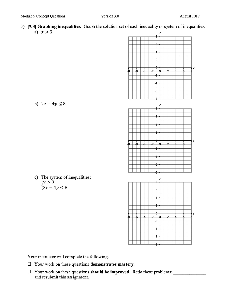 Solved Module 9 Concept Questions Version 3.0 August 2019 | Chegg.com