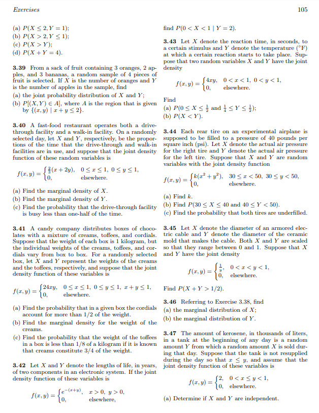 Solved (B) Additional Problems: (1) For The Following | Chegg.com