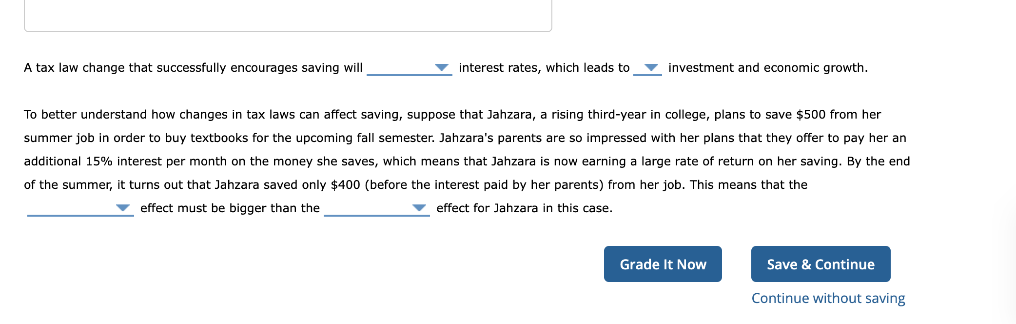 Solved 6. Tax systems and saving This question addresses the | Chegg.com