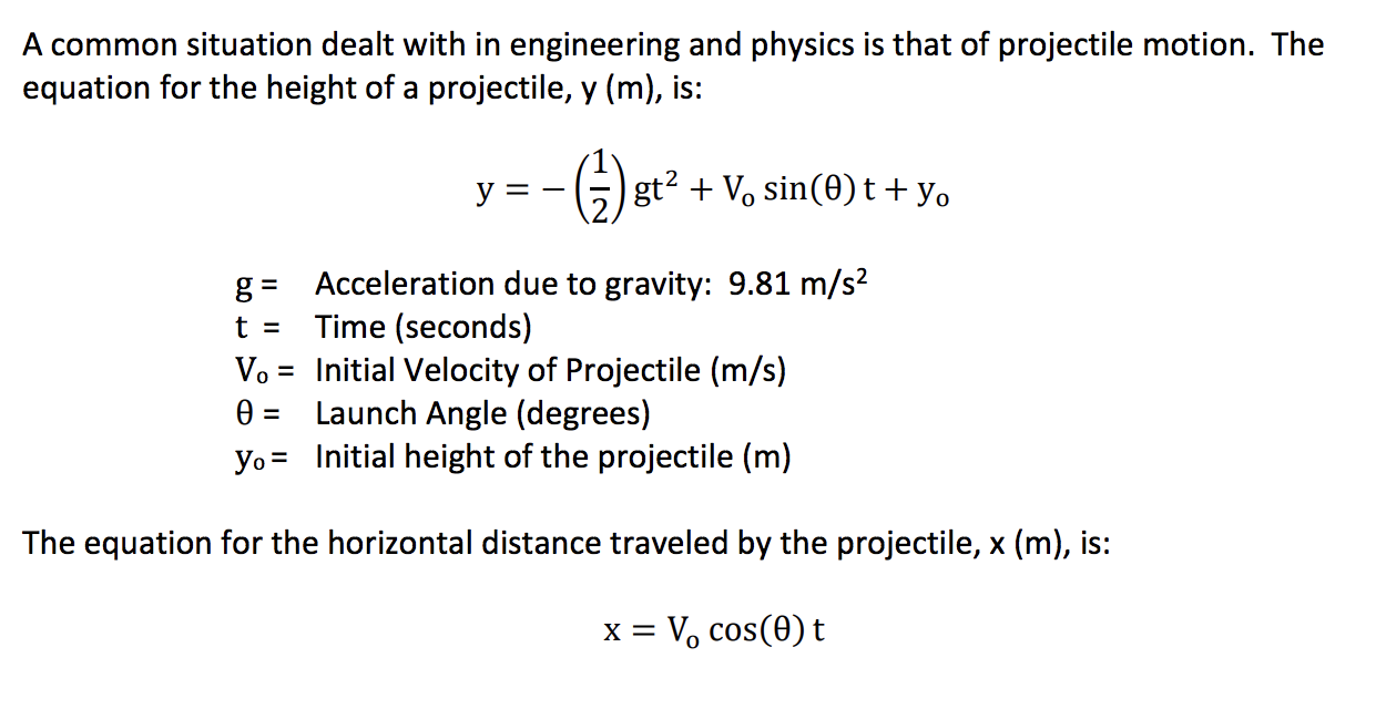 distance physics formula