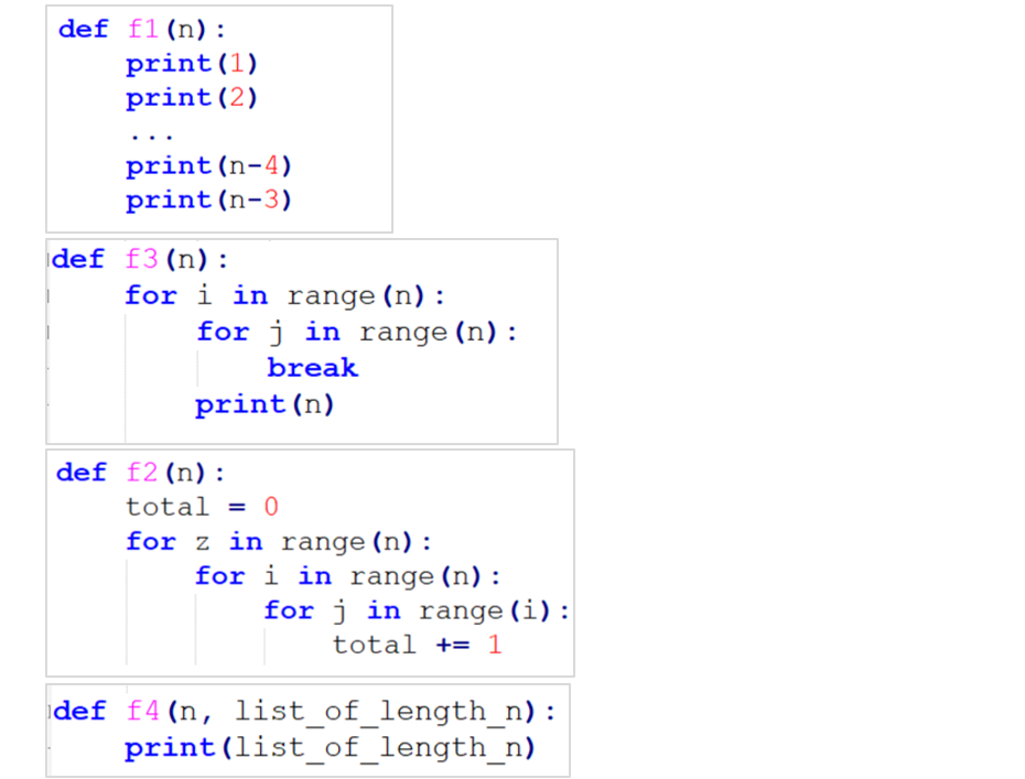 Assume n is a positive integer representing input | Chegg.com